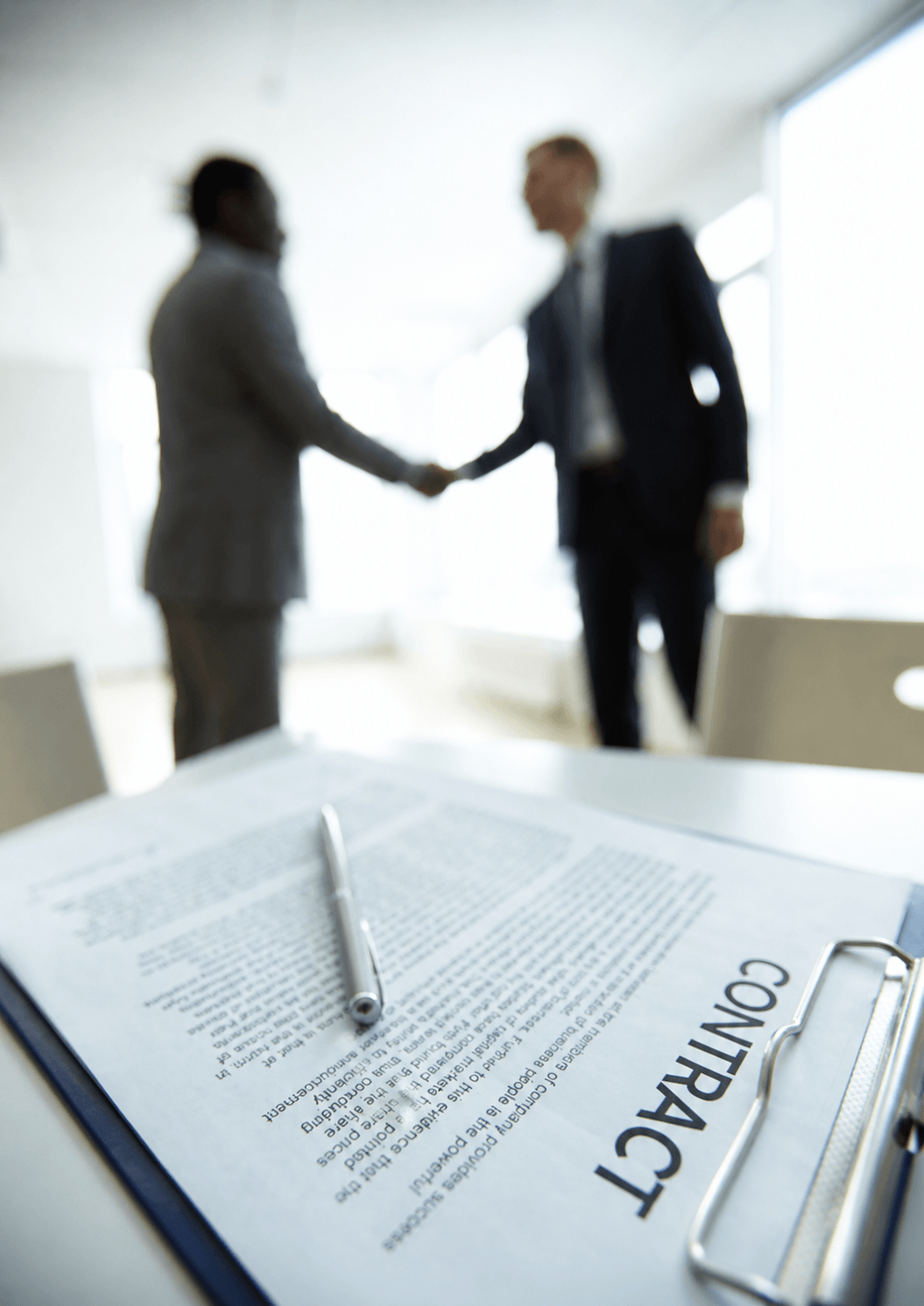 Business partnership contract discussion